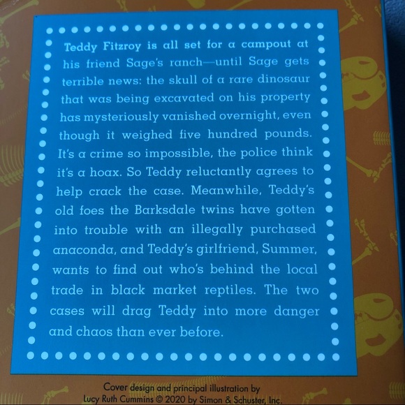 Tyrannosaurus Wrecks ~ Stuart Gibbs ~ Paperback - Picture 7 of 8